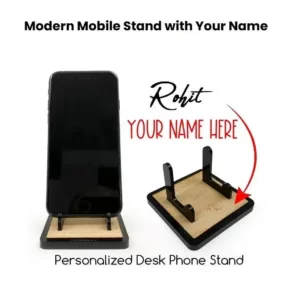 Modern Mobile Stand with Your Name